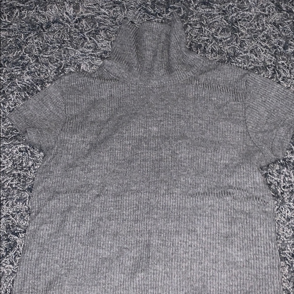 short sleeve turtle neck